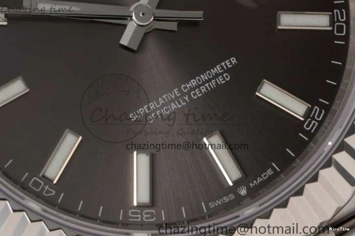 MiroTime 0314 Trendsetting DateJust 41 126334 ZF 1:1 Best Edition 904L Steel Gray Dial Stick Marker on Jubilee Bracelet A 2372